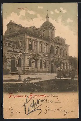 AK Lazne Belohrad, Panorama