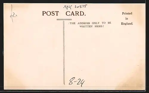 AK Edward`s Entertainers, Variete Gruppe in weisser Kleidung