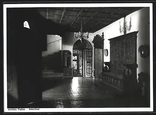 AK Vaduz, Schloss, Interieur