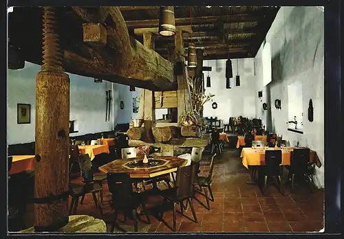 AK Vaduz, Torkel Restaurant Fam. A. Eberle, Innenansicht