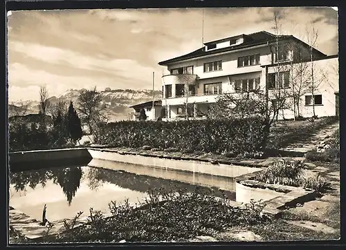 AK Vaduz, Privatpension Villa Säntis, Bes. Frau Berta Thöny