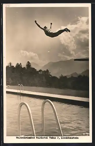 AK Vaduz, Waldschwimmbad im Waldhotel