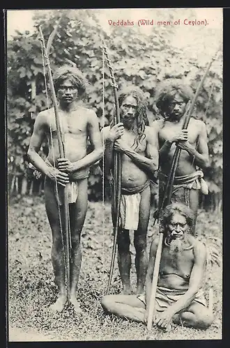 AK Veddahs, Wild men of Ceylon
