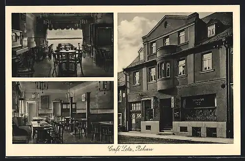 AK Rehau i. Bay., Cafe und Konditorei Josef Letz