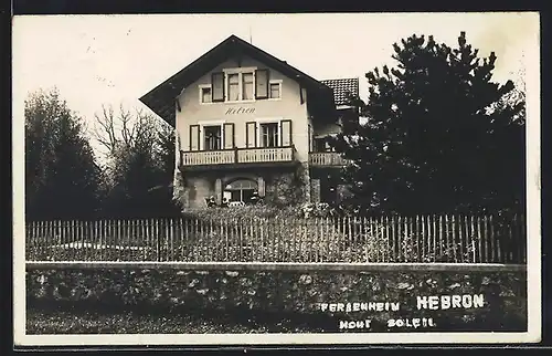 AK St. Imier, Ferienheim Hebron mit Garten