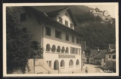 AK Vaduz, Gasthof zum Adler