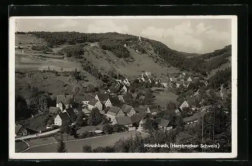 AK Hirschbach in der Hersbrucker Schweiz, Totalansicht des Ortes