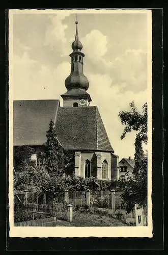 AK Limmersdorf /Ofr., Evang.-Luth. Pfarrkirche
