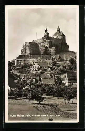 AK Bad Hohenstein, Höchter Punkt d. fränk. Jura