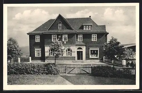 AK Schmiedefeld /Kreis Saalfeld, Gasthaus zur Barbe