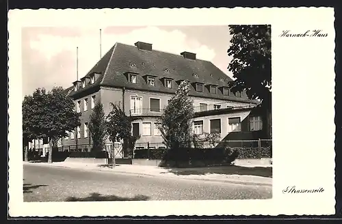 AK Berlin-Dahlem, Harnack-Haus in der Ihnestrasse 16-20, Strassenseite