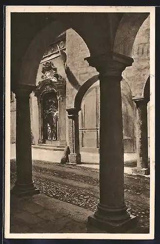 AK Lugano, Portici di Via Nassa e Chiesa di St. Carlo