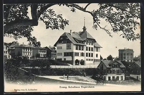 AK Degersheim, Evang. Schulhaus