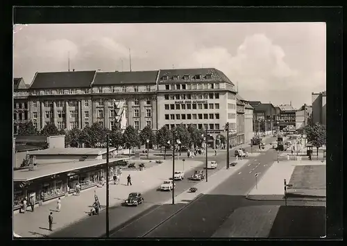 AK Berlin, Friedrichstrasse / Ecke Unter den Linden