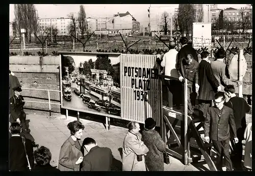30 Fotografien unbekannter Fotograf, Ansicht Berlin, Berliner Mauer, Zonengrenze, Sektorengrenze, Treptower Strasse uvm.
