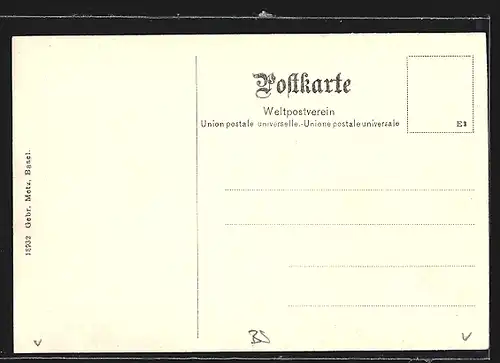 AK Basel, Neue mittlere Rheinbrücke