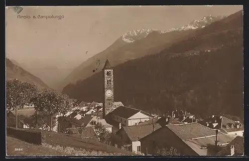 AK Airolo, Campolungo, Kirche im Tal
