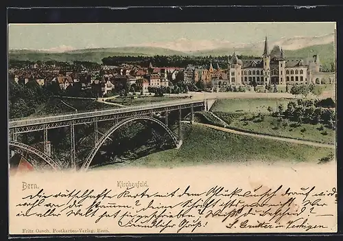 AK Bern, Brücke und Kirchenfeld