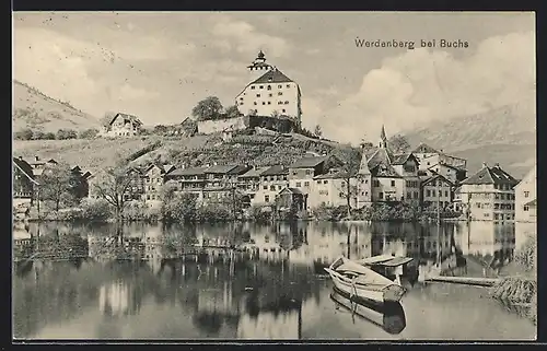AK Werdenberg, Ortspartie mit Burg