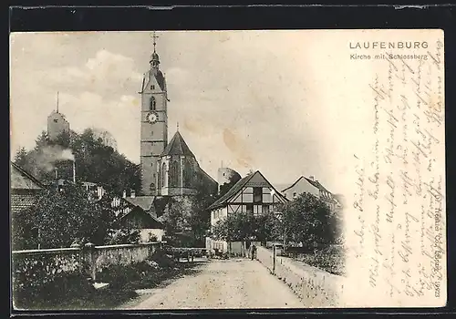 AK Laufenburg, Kirche mit Schlossberg