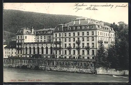 AK Baden, Grand Hotel am Wasser