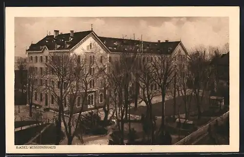 AK Basel, Ansicht Missionshaus