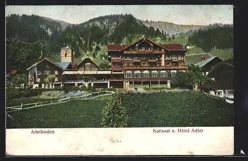 AK Adelboden, Kursaal und Hotel Adler