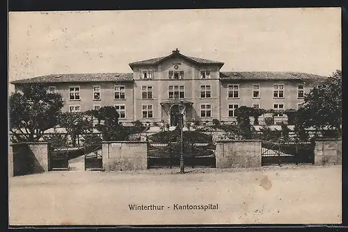 AK Winterthur, Kantonsspital mit Anlagen