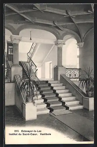 AK Estavayer-le-Lac, Institut du Sacré-Coeur, Vestibule