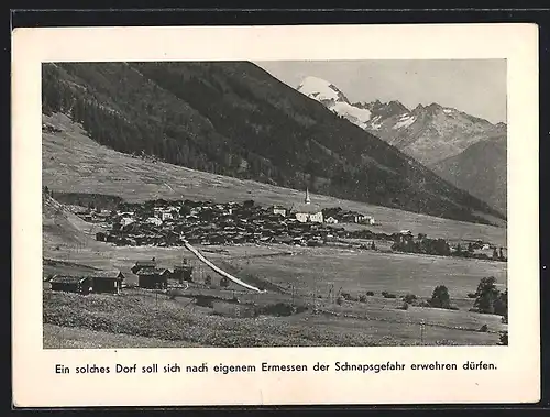 AK Branntwein-Initiative Ja 12. Mai 1929, Anti-Alkohol