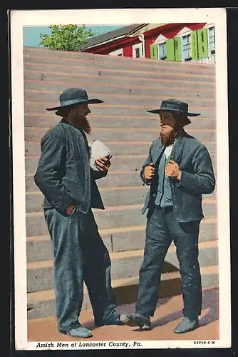AK Lancaster County, PA, Amish Men