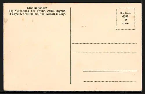 AK Altdorf b. Nbg., Lochmannshof Jugendherberge