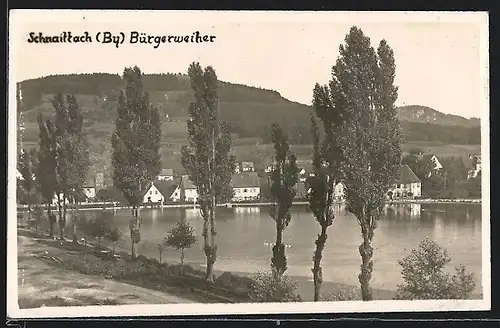 AK Schnaittach, Bürgerweiher m. Rothenberg