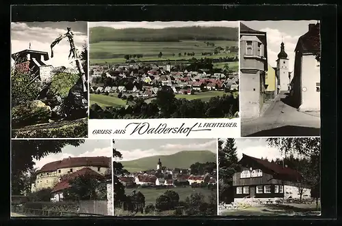 AK Waldershof i. Fichtelgeb., Teilansichten, Strassenpartie