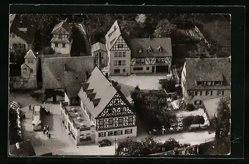 AK Streitberg, Gasthof Schütz - Schwarzer Adler