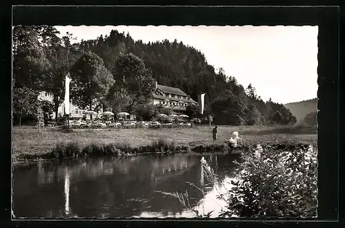 AK Waischenfeld, Gasthaus und Pension Pulvermühle, Inh. Kaspar Bezold