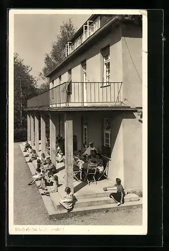 AK Waischenfeld, Kinderheim der Würzburger O.K.K., Teilansicht