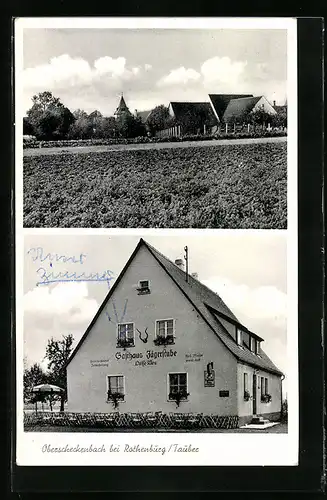 AK Oberscheckenbach, Gasthaus Jägerstube