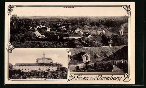 AK Virnsberg, Totalansicht, Schloss
