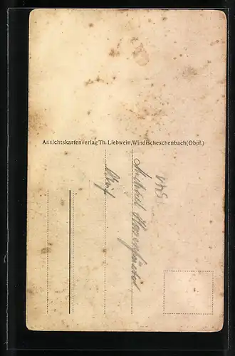 AK Premenreuth /Obpf., Am Kriegerdenkmal