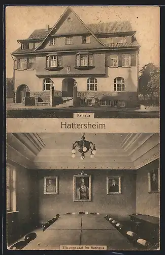 AK Hattersheim, Rathaus, Sitzungssaal