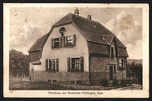 AK Püttlingen /Saar, Forsthaus der Gemeinde