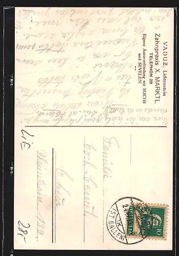 AK Vaduz, Zahnpraxis X. Marktl