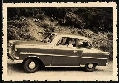 Fotografie HO, Döbeln, Auto Opel Rekord