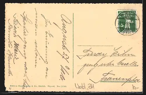 AK Wald, Ortsansicht im Tal