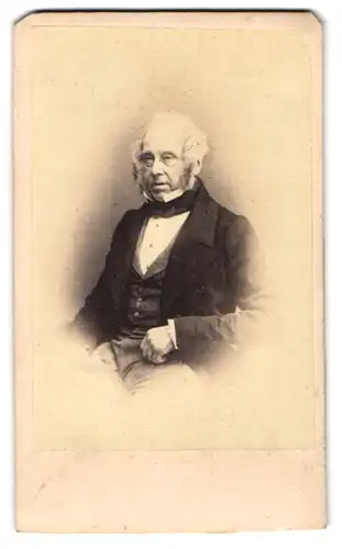 Fotografie Cha. F. Gladwell, London, Portrait Henry Temple, 3. Viscount Palmerston, Premierminister 1855–1858, 1859–1865