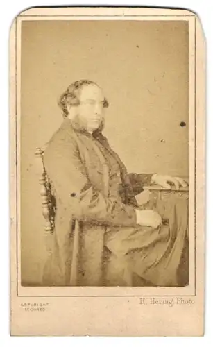 Fotografie H. Hering, London, Portrait William Thomson, Erzbischof von York