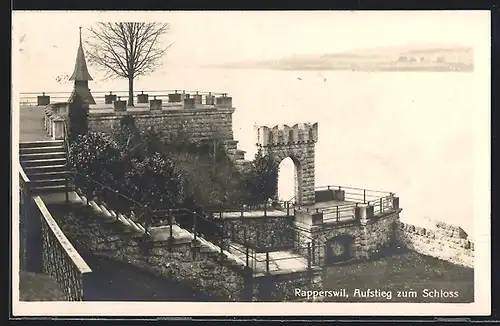 AK Rapperswil, Aufstieg zum Schloss