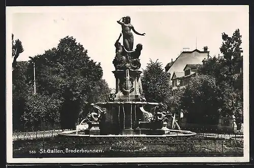 AK St. Gallen, Broderbrunnen