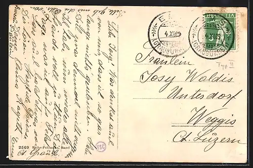 AK Chur, Partie an der Hofkirche